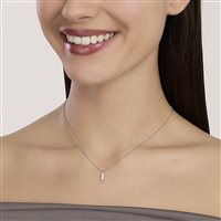 Collana Mabina Donna in Argento Diamante Lab Grown 0.09 Ct 553917 - 553917